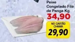 Chama Supermercados Peixe Congelado File de Panga oferta