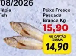 Chama Supermercados Peixe Fresco Pescada Branca oferta