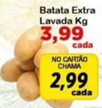 Chama Supermercados Batata Extra Lavada oferta