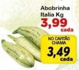 Chama Supermercados Abobrinha italia oferta