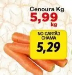 Chama Supermercados Cenoura kg oferta