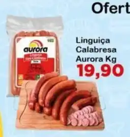 Chama Supermercados Linguiça Calabresa Aurora Kg oferta