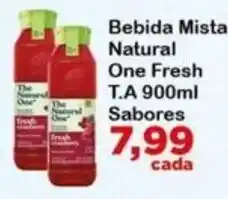 Chama Supermercados Bebida Mista Natural One Fresh oferta