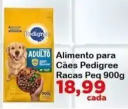Chama Supermercados Alimento para Cães Pedigree Racas Peq oferta