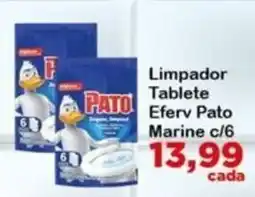 Chama Supermercados Limpador Tablete Eferv Pato Marine oferta
