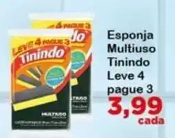 Chama Supermercados Esponja Multiuso Tinindo oferta