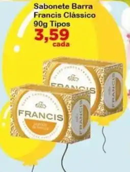 Chama Supermercados Sabonete Barra Francis Clássico oferta