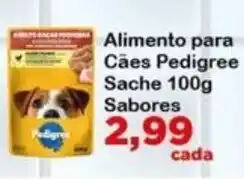 Chama Supermercados Alimento para Cães Pedigree oferta