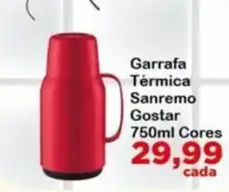 Chama Supermercados Garrafa Térmica Sanremo Gostar oferta