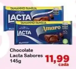 Chama Supermercados Chocolate Lacta Sabores oferta