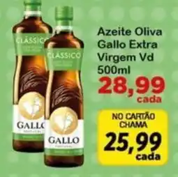 Chama Supermercados Azeite Oliva Gallo Extra Virgem Vd oferta