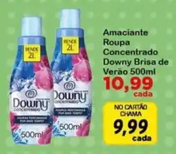 Chama Supermercados Amacianteroupa concentrado downy brisa de verão oferta