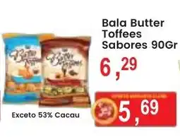 Federzoni Supermercados Bala Butter Toffees Sabores oferta