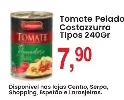 Federzoni Supermercados Tomate Pelado Costazzurra Tipos oferta