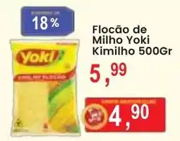 Federzoni Supermercados Flocão de Milho Yoki oferta