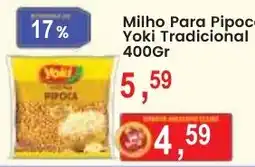 Federzoni Supermercados Milho Para Pipoca Yoki Tradicional oferta