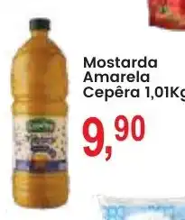 Federzoni Supermercados Mostarda Amarela Cepêra oferta