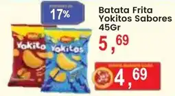 Federzoni Supermercados Batata Frita Yokitos Sabores oferta