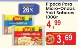 Federzoni Supermercados Pipoca Para Micro-Ondas Yoki Sabores oferta