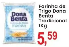 Federzoni Supermercados Farinha de Trigo Dona Benta Tradicional oferta