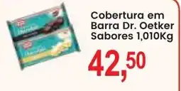 Federzoni Supermercados Cobertura em Barra Dr. Oetker Sabores oferta