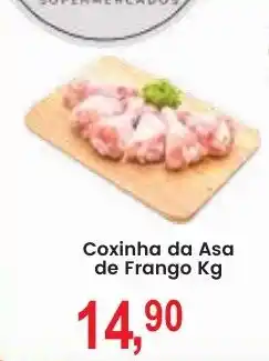 Federzoni Supermercados Coxinha da Asa de Frango Kg oferta