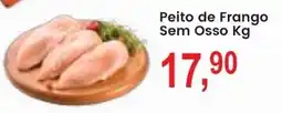 Federzoni Supermercados Peito de Frango Sem Osso Kg oferta