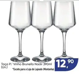 Imec Supermercados Taça p/ vinho brunello nadir oferta