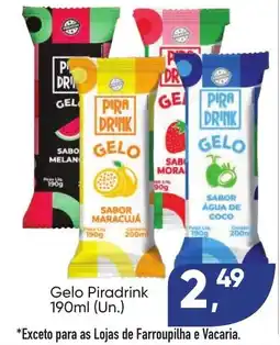 Imec Supermercados Gelo Piradrink oferta