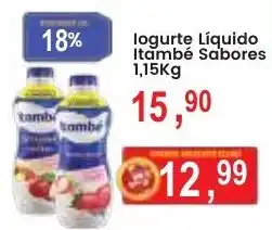 Federzoni Supermercados Iogurte Líquido Itambé Sabores oferta