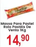 Federzoni Supermercados Massa para pastel rolo pastéis de vento oferta