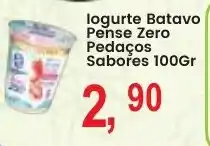 Federzoni Supermercados Iogurte Batavo Pense Zero Pedacos Sabores oferta