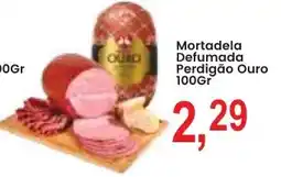 Federzoni Supermercados Mortadela Defumada Perdigão Ouro oferta