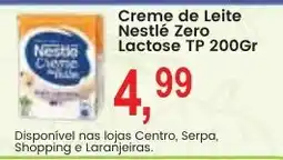 Federzoni Supermercados Creme de Leite Nestlé Zero Lactose TP oferta
