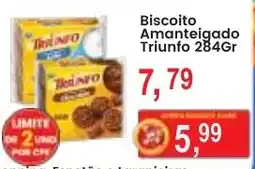 Federzoni Supermercados Biscoito Amanteigado Triunfo oferta