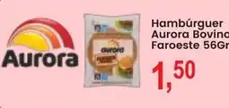 Federzoni Supermercados Hambúrguer Aurora Bovina oferta
