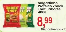 Federzoni Supermercados Salgadinho Proteico Snack That Sabores oferta