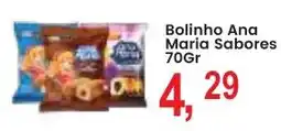 Federzoni Supermercados Bolinho ana maria sabores oferta