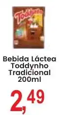 Federzoni Supermercados Bebida Láctea Toddynho Tradicional oferta