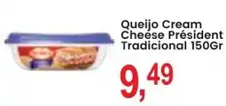 Federzoni Supermercados Queijo Cream Cheese Président Tradicional oferta