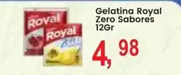 Federzoni Supermercados Gelatina royal zero sabores oferta