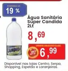 Federzoni Supermercados Água Sanitária Super Candida oferta
