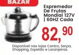 Federzoni Supermercados Espremedor de frutas mundial oferta
