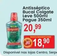 Federzoni Supermercados Antisséptico Bucal Colgate Leve oferta