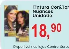 Federzoni Supermercados Tintura Cor&Ton Nuances Unidade oferta