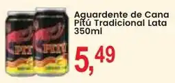 Federzoni Supermercados Aguardente de Cana Pitú Tradicional oferta