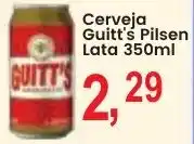 Federzoni Supermercados Cerveja Guitt's Pilsen oferta