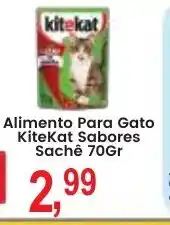 Federzoni Supermercados Alimento para gato kitekat sabores oferta