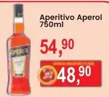 Federzoni Supermercados Aperitivo Aperol oferta