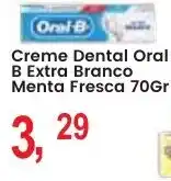 Federzoni Supermercados Creme Dental Oral B Extra Branco Menta Fresca oferta